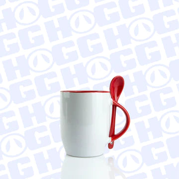 Custom 11oz Mug w/spoon