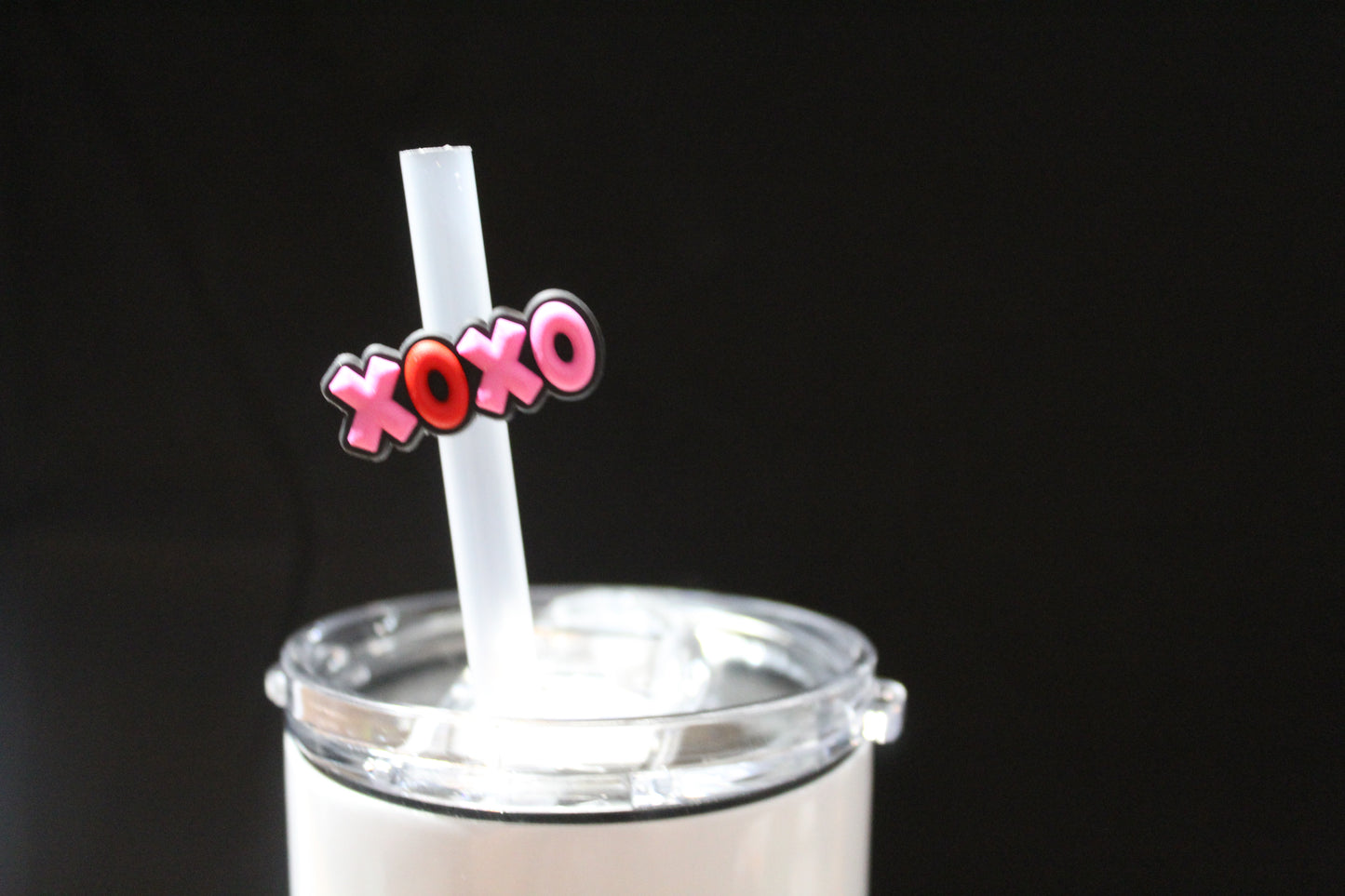 XOXO Straw Charm