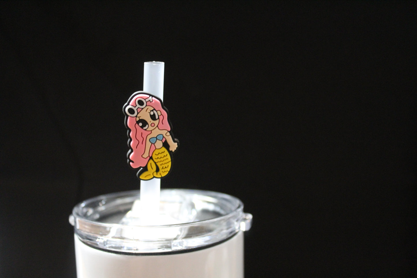 Mermaid Straw Charm