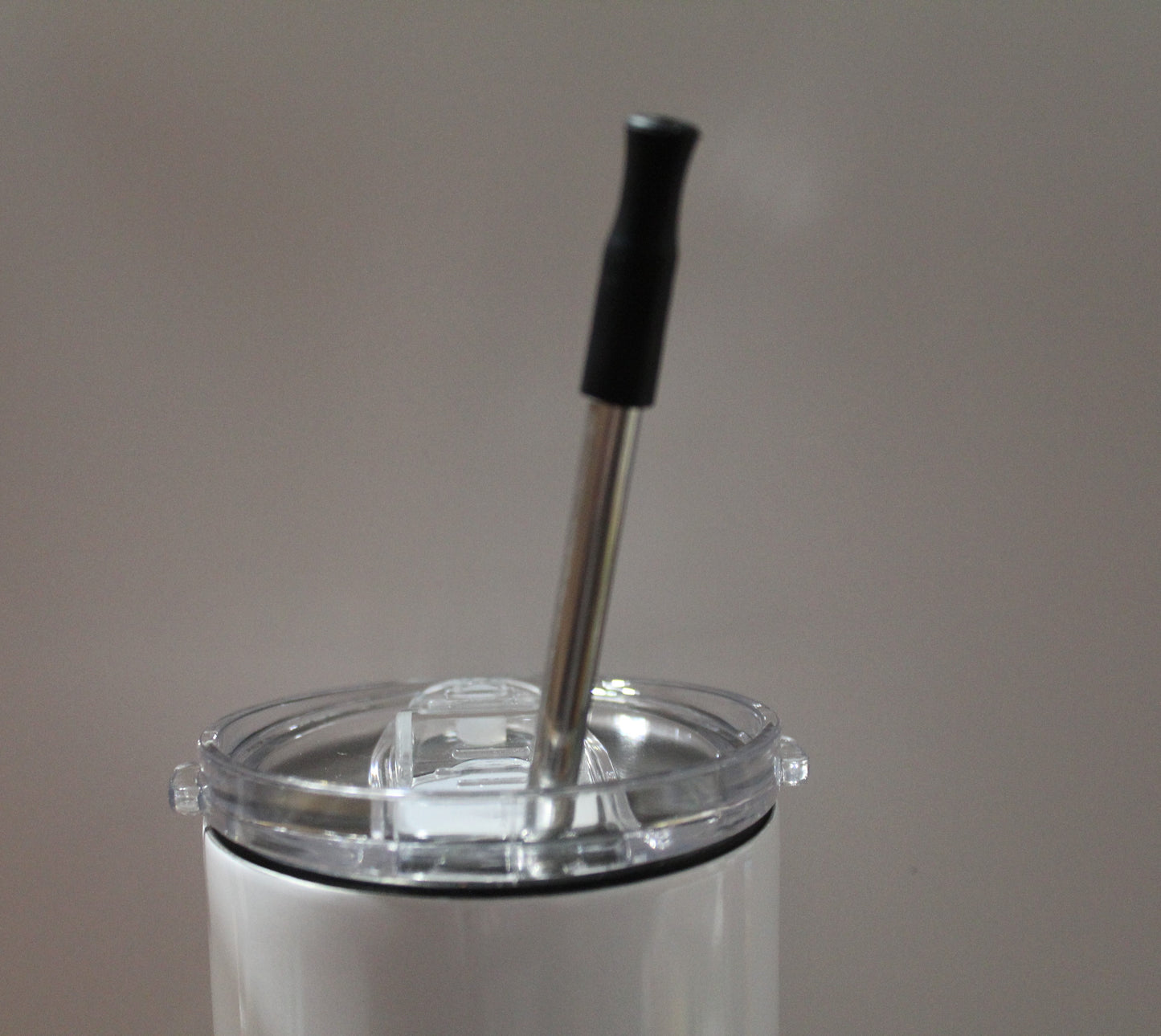 Black - Silicone Straw Top Covers