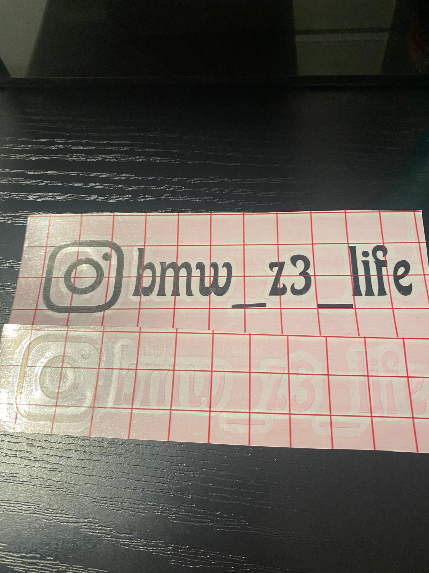 Permanent Vinyl Decal