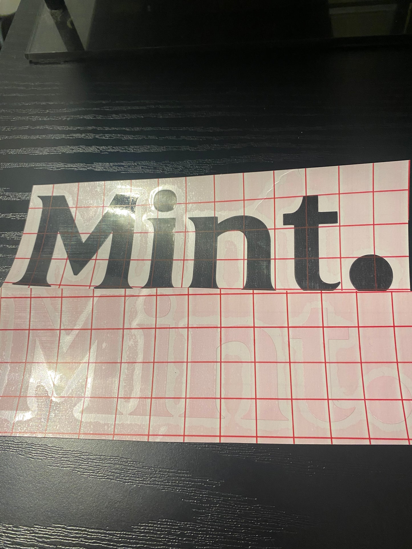 Permanent Vinyl Decal