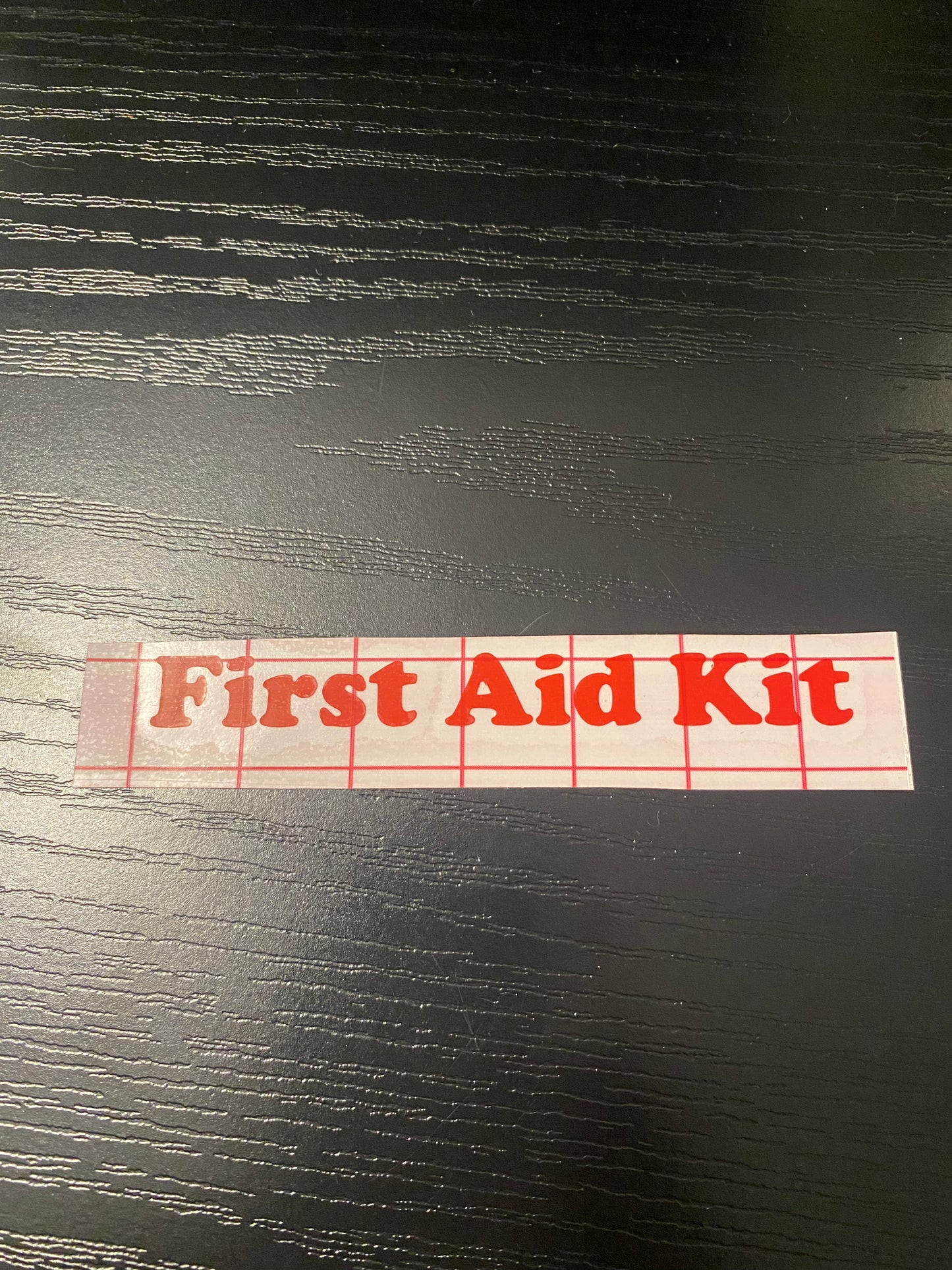 Permanent Vinyl Decal