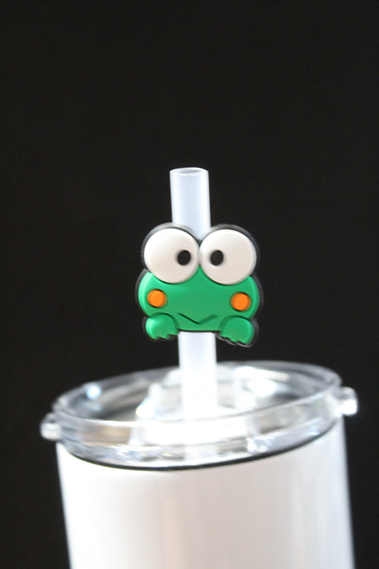 Frog Straw Charm