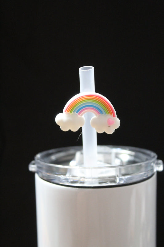 Rainbow Straw Charm