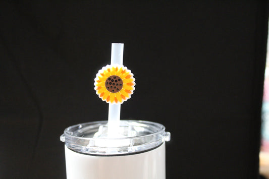 Sunflower Straw Charm