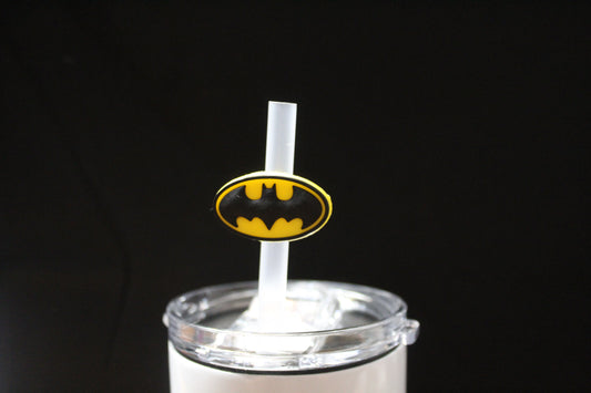 Batman Straw Charm