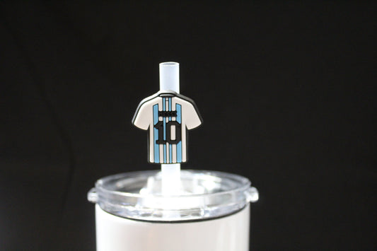 #10 Jersey Straw Charm