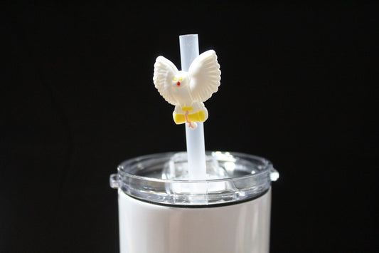 Dove Straw Charm