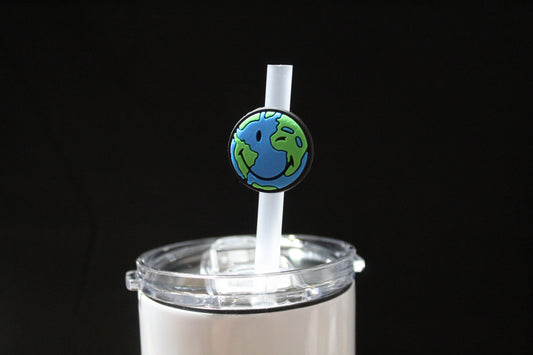 Happy Earth Straw Charm