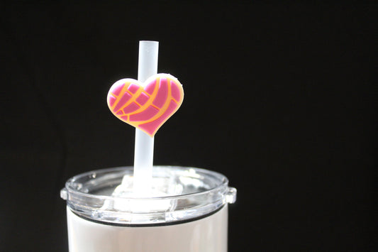 Heart Straw Charm