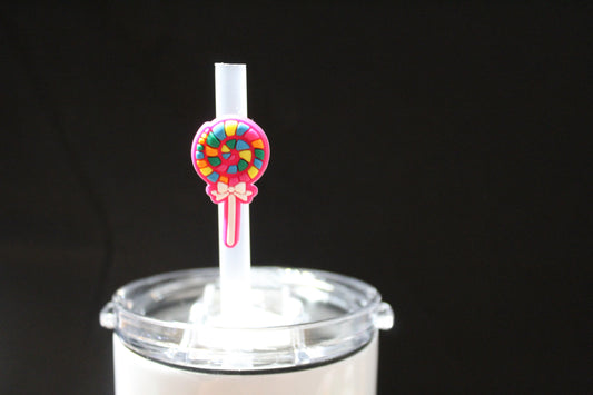 Lollypop Straw Charm