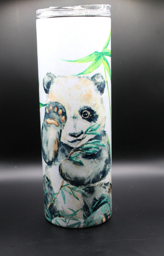 20 oz Panda Bear Tumbler