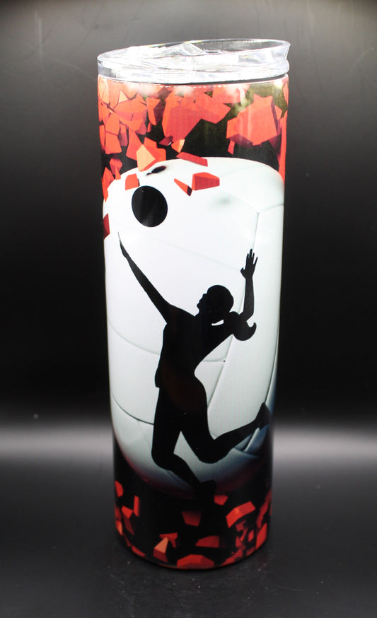 20 oz Volleyball Tumbler