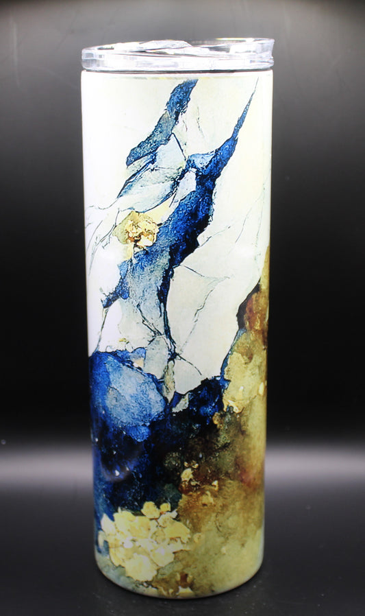 20 oz Marble Pattern Tumbler