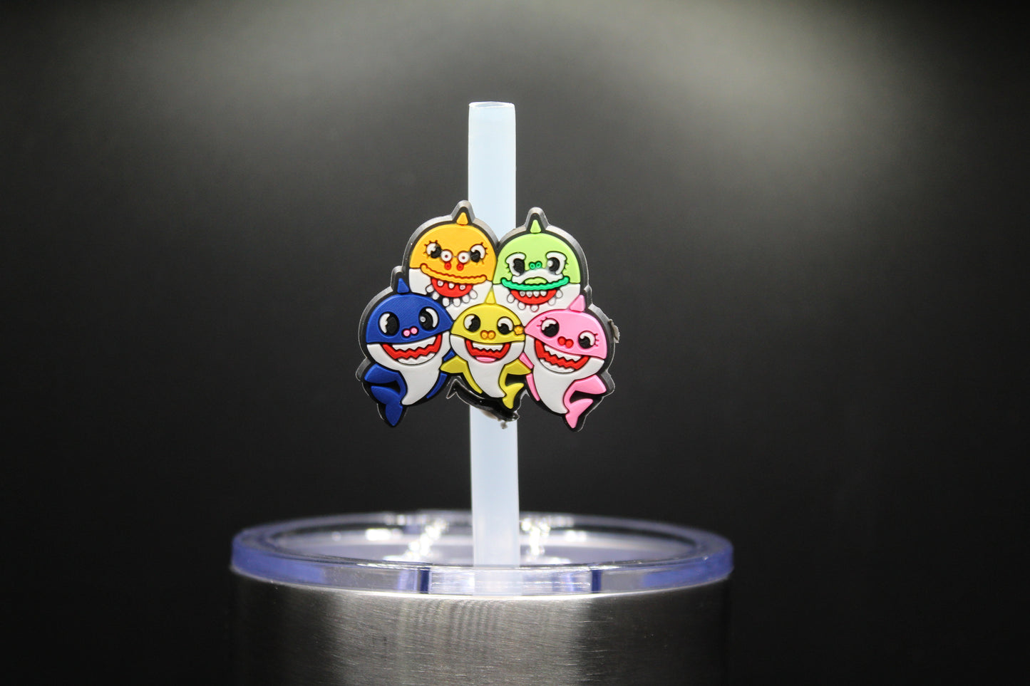 Shark Friends Straw Charm