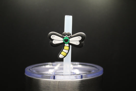 Dragonfly Straw Charm