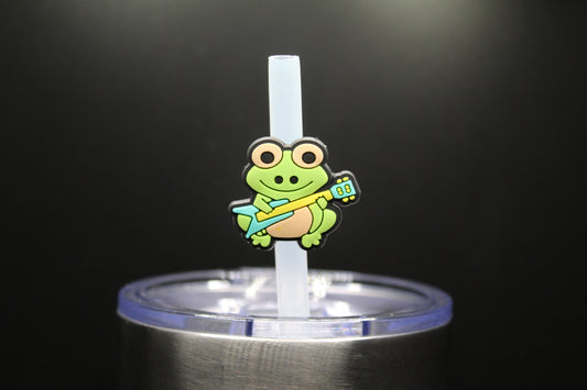 Frog Straw Charm