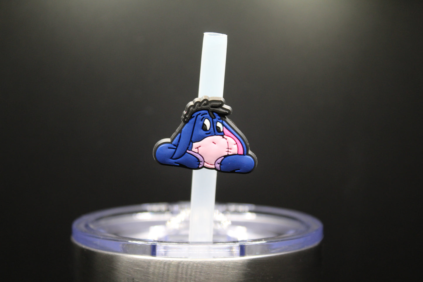 Happy Donkey Straw Charm