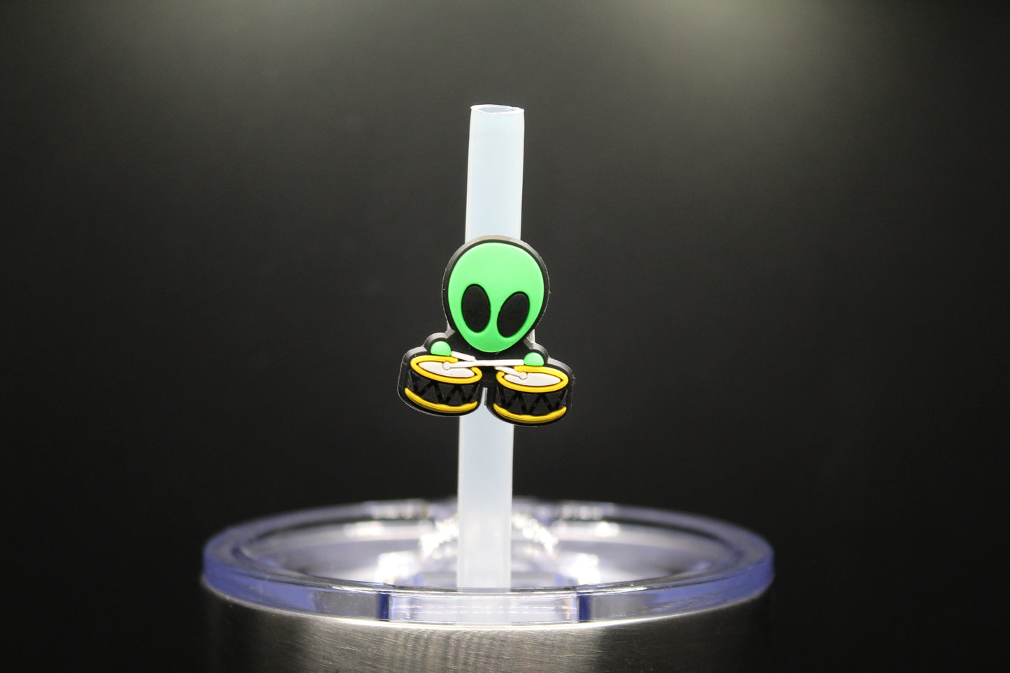 Alien Straw Charm