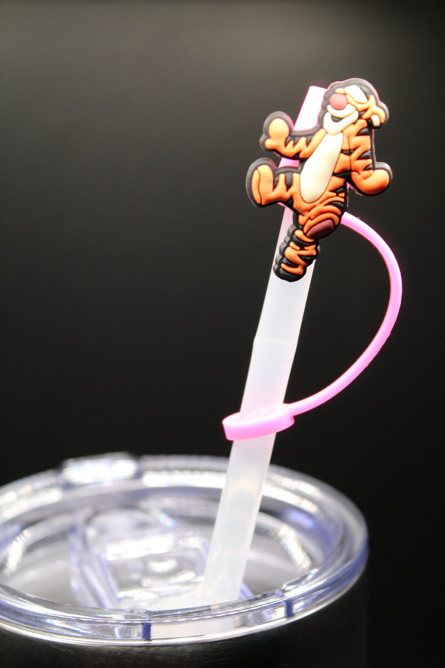 Bouncy Tiger Straw Cap