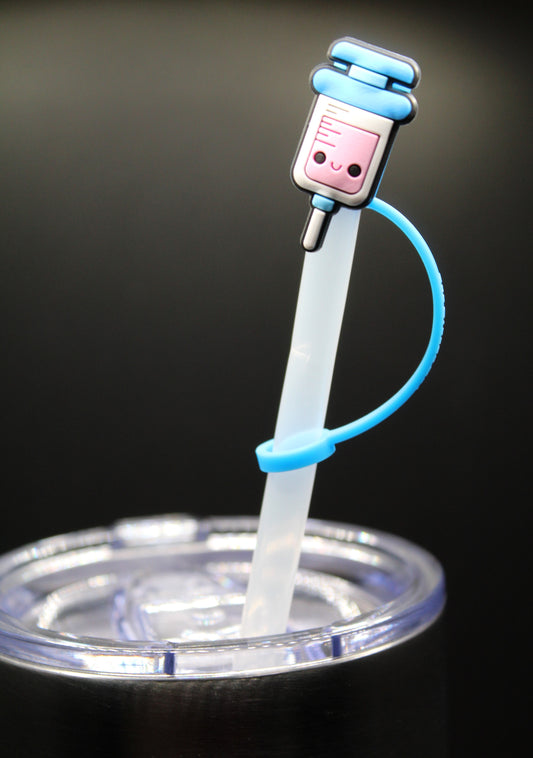 Syringe Straw Cap