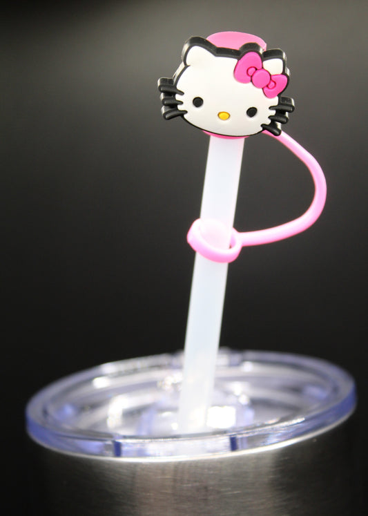 Cat Straw Cap