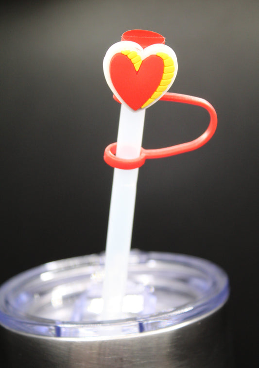 Heart Straw Cap