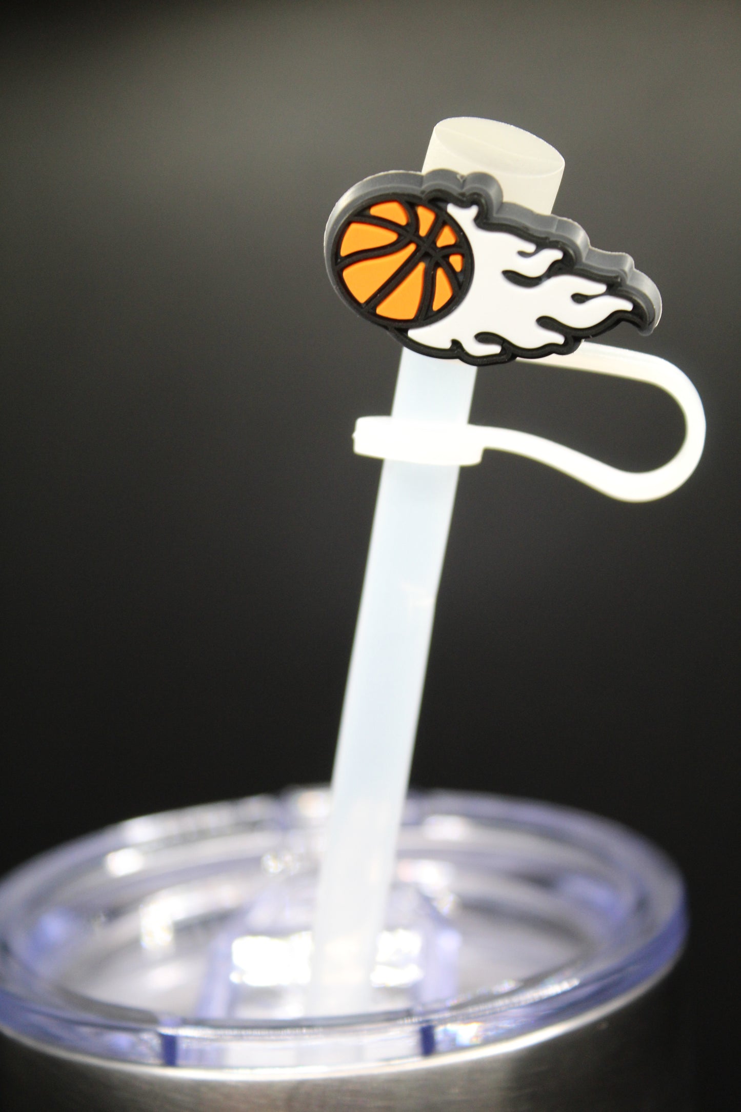 Basketball Straw Cap